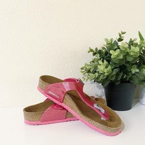 Pink Birkenstocks